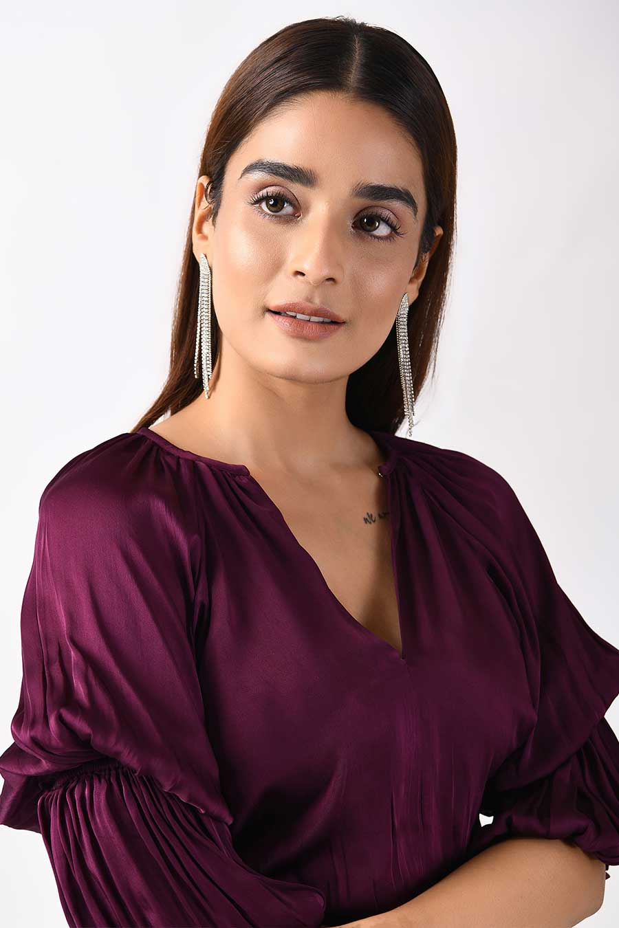 Oh-So-Pretty Mauve Short Top