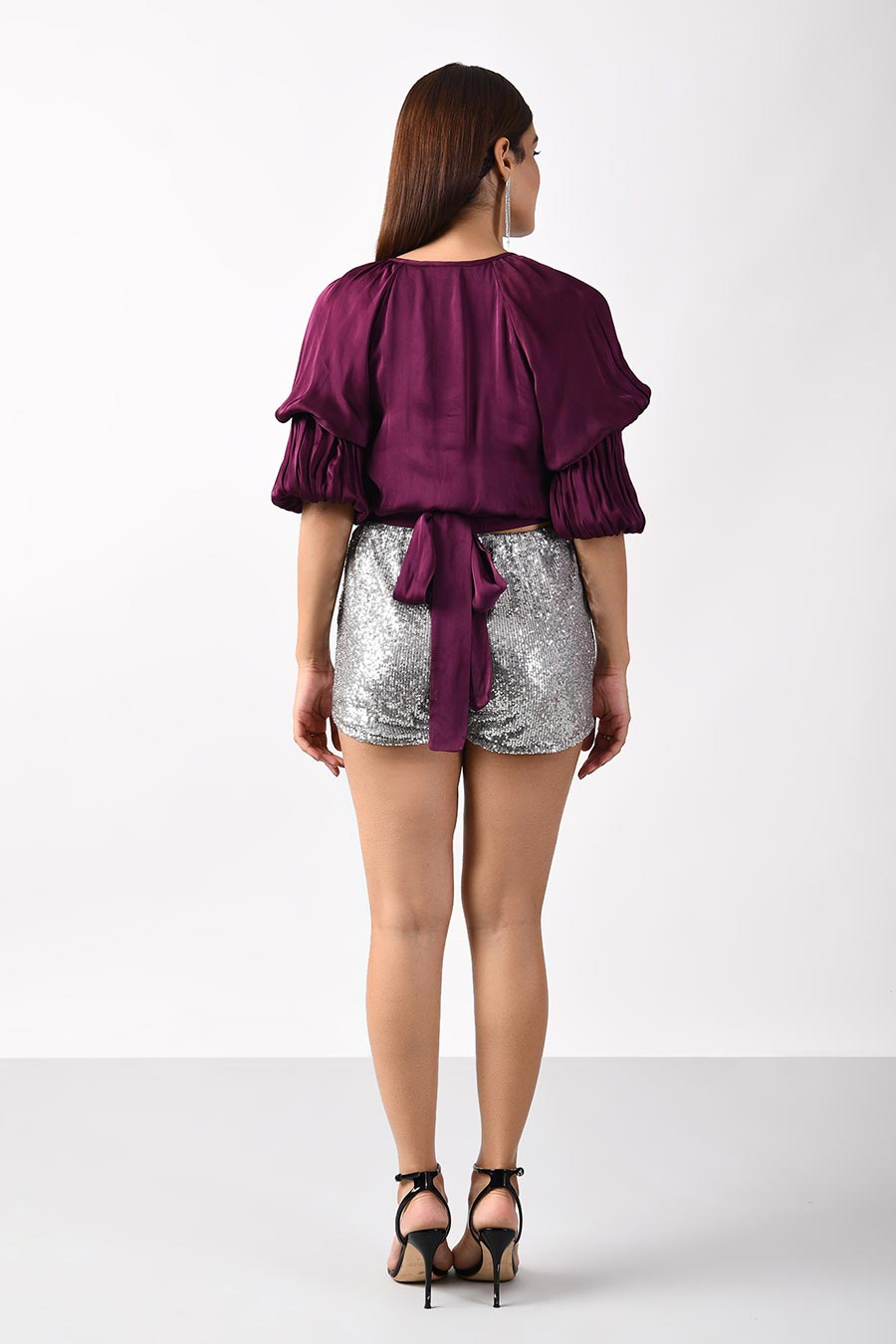 Oh-So-Pretty Mauve Short Top