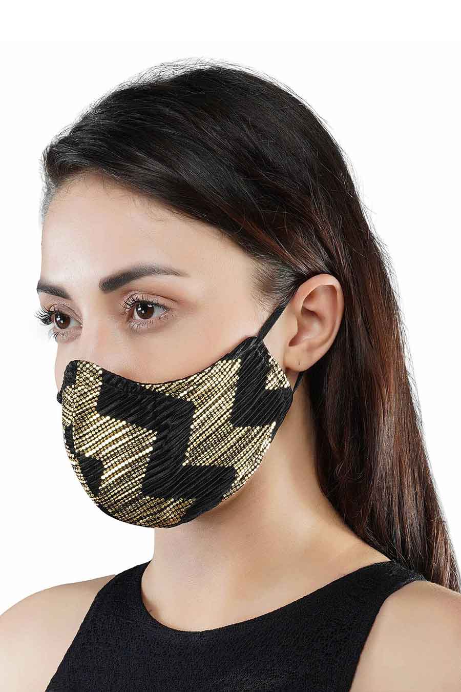 Printed & Pleated 3 Ply Mask