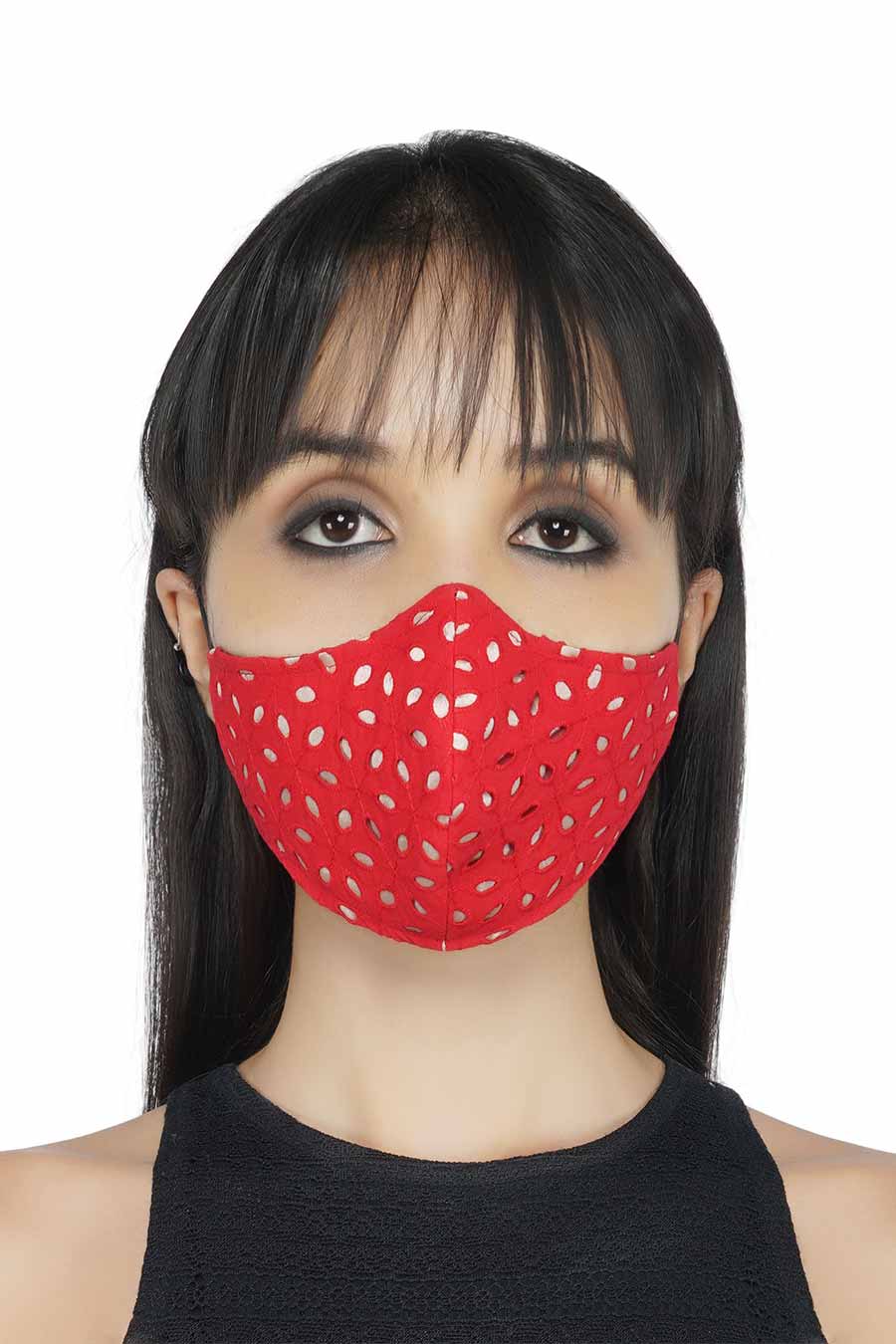 Red Shiffli 3 Ply Mask