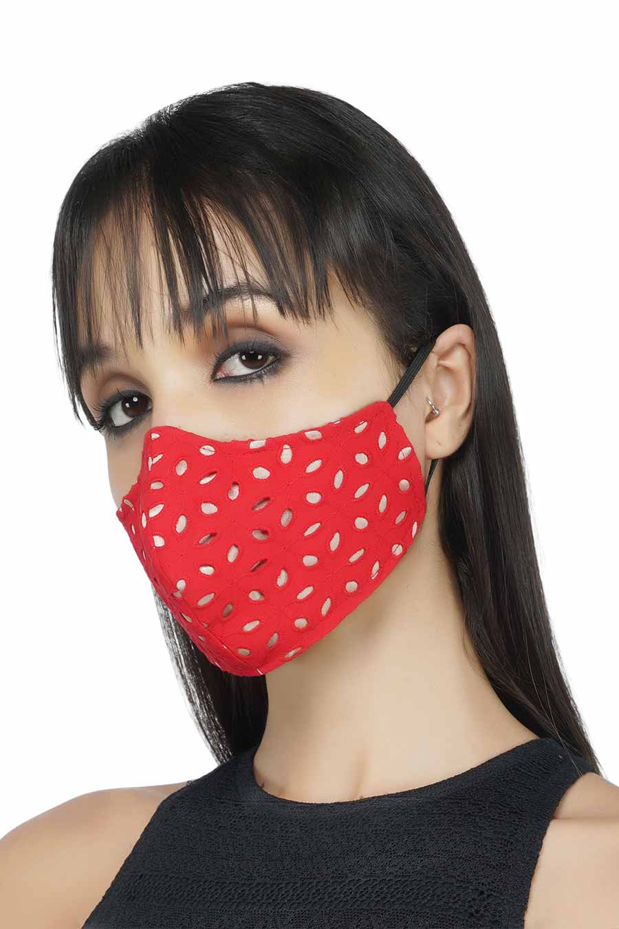 Red Shiffli 3 Ply Mask