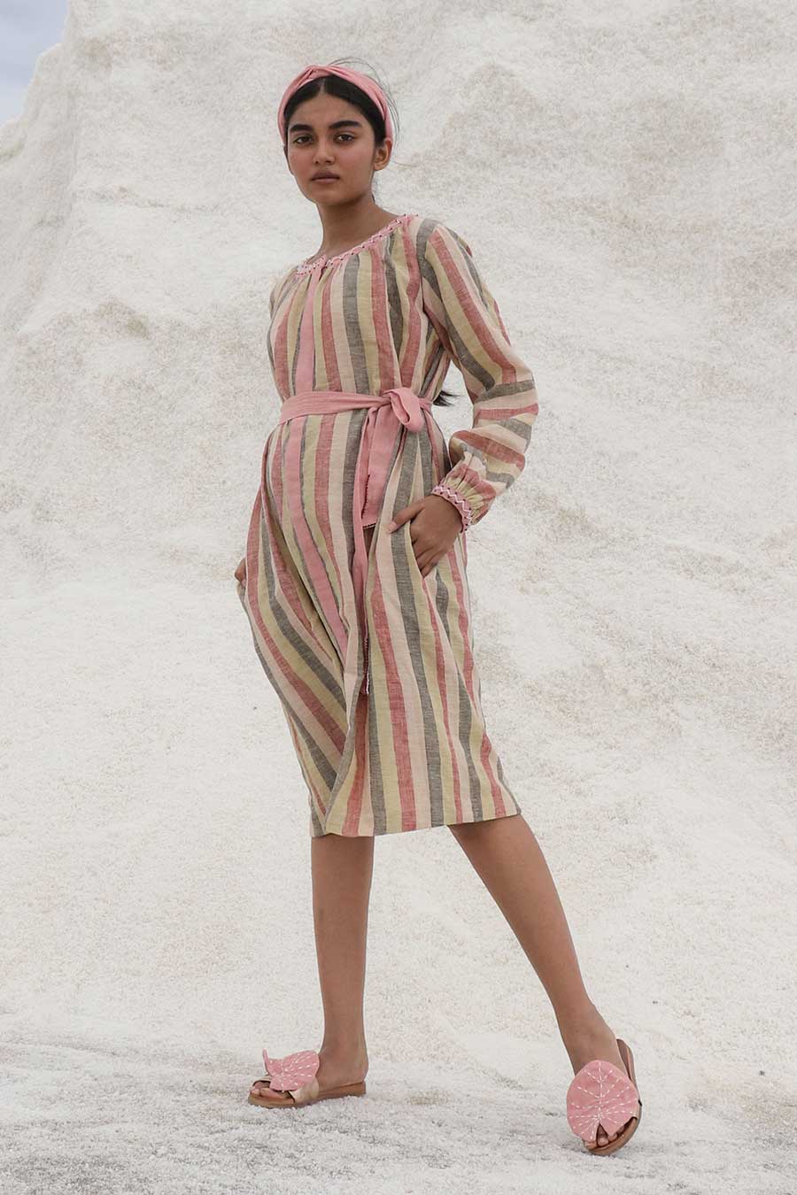 Handwoven Cotton Kusa Dress