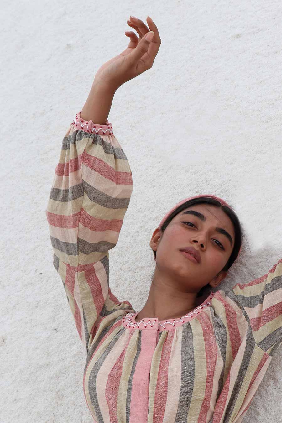 Handwoven Cotton Kusa Dress