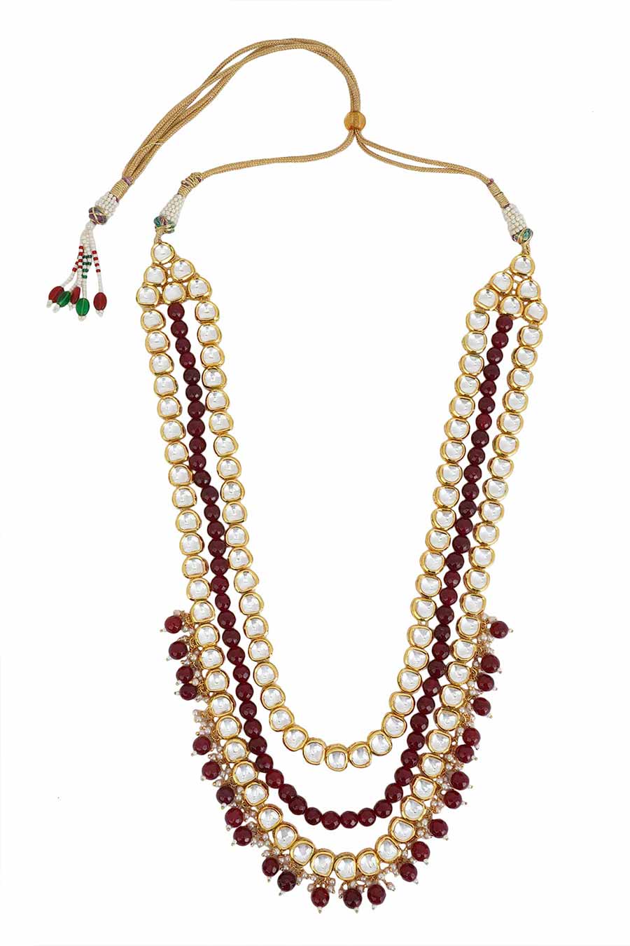 Gold Plated Ethnic Kundan Necklace