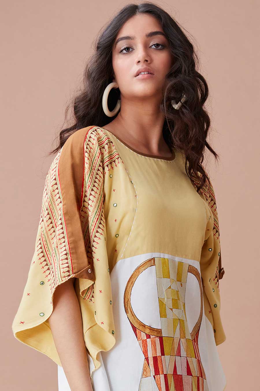 Aahi Circa White Kaftan Dress