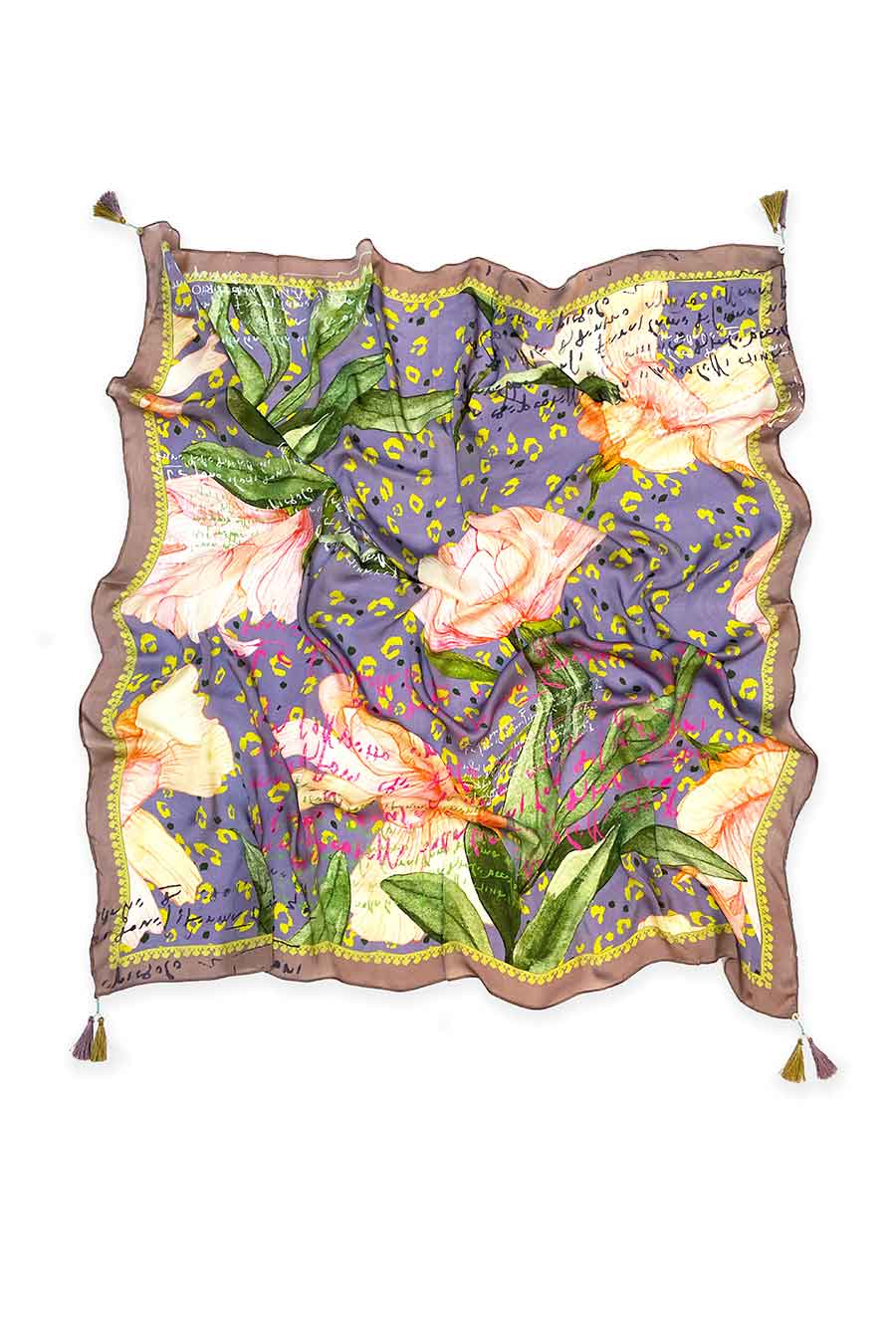 Multicolour Floral Print Scarf