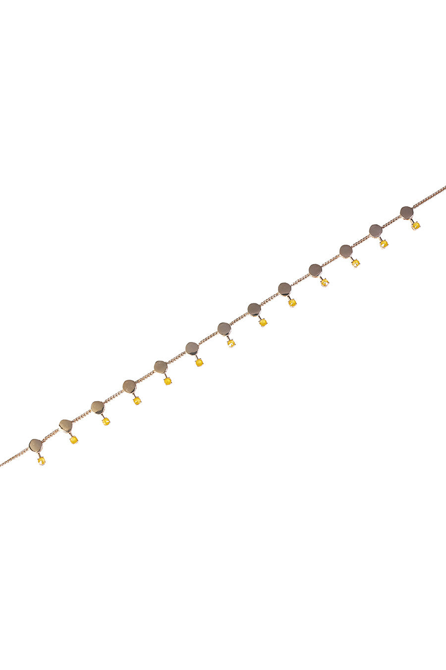 Yellow Swarovski Talise Choker