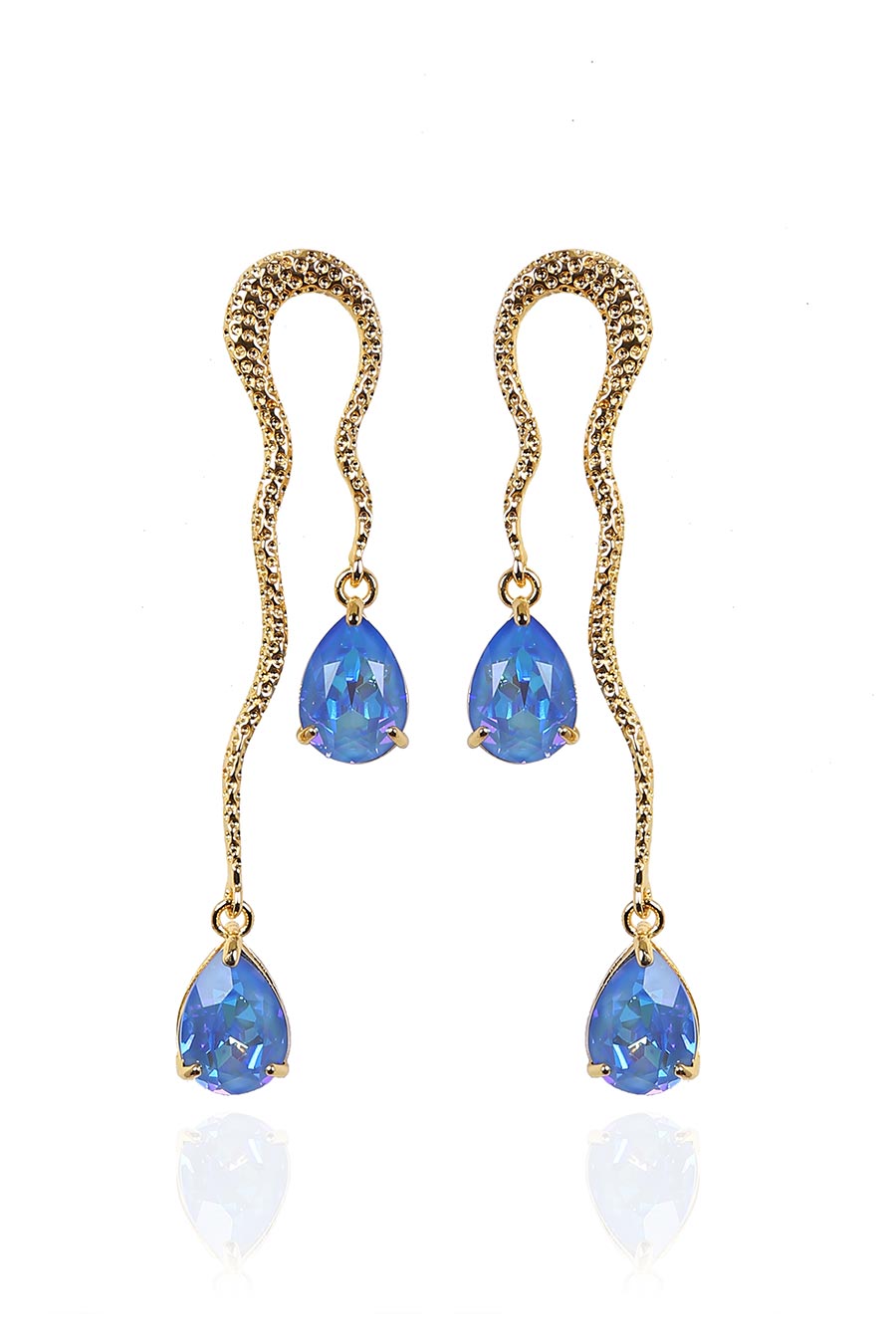 Blue Swarovski Nerida Earrings