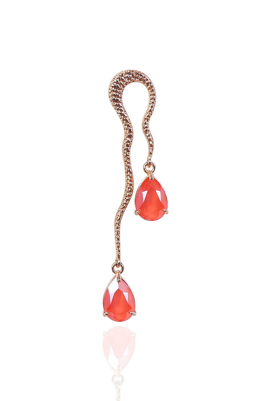 Orange Swarovski Nerida Earrings