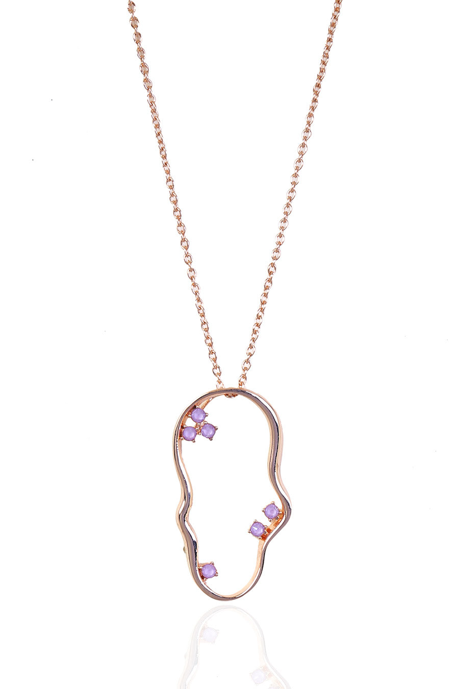 Purple Swarovski Loire Pendant