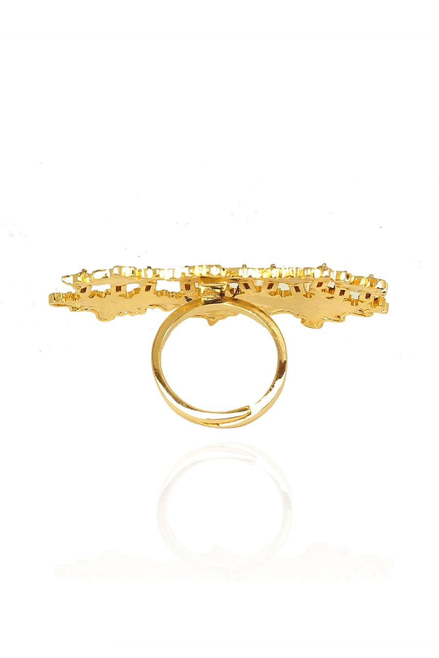 Beige Swarovski Wade Ring