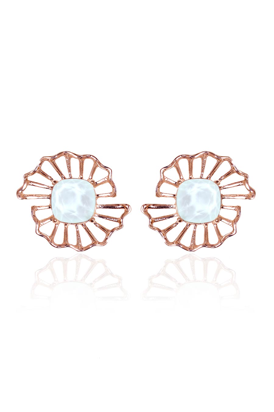 Frozen Blue Swarovski Swing Cufflinks