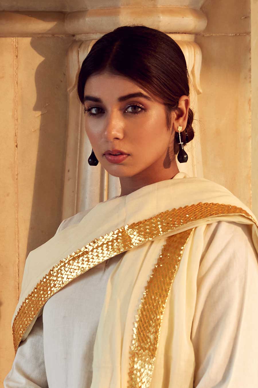 Mehrab Terracotta Earrings
