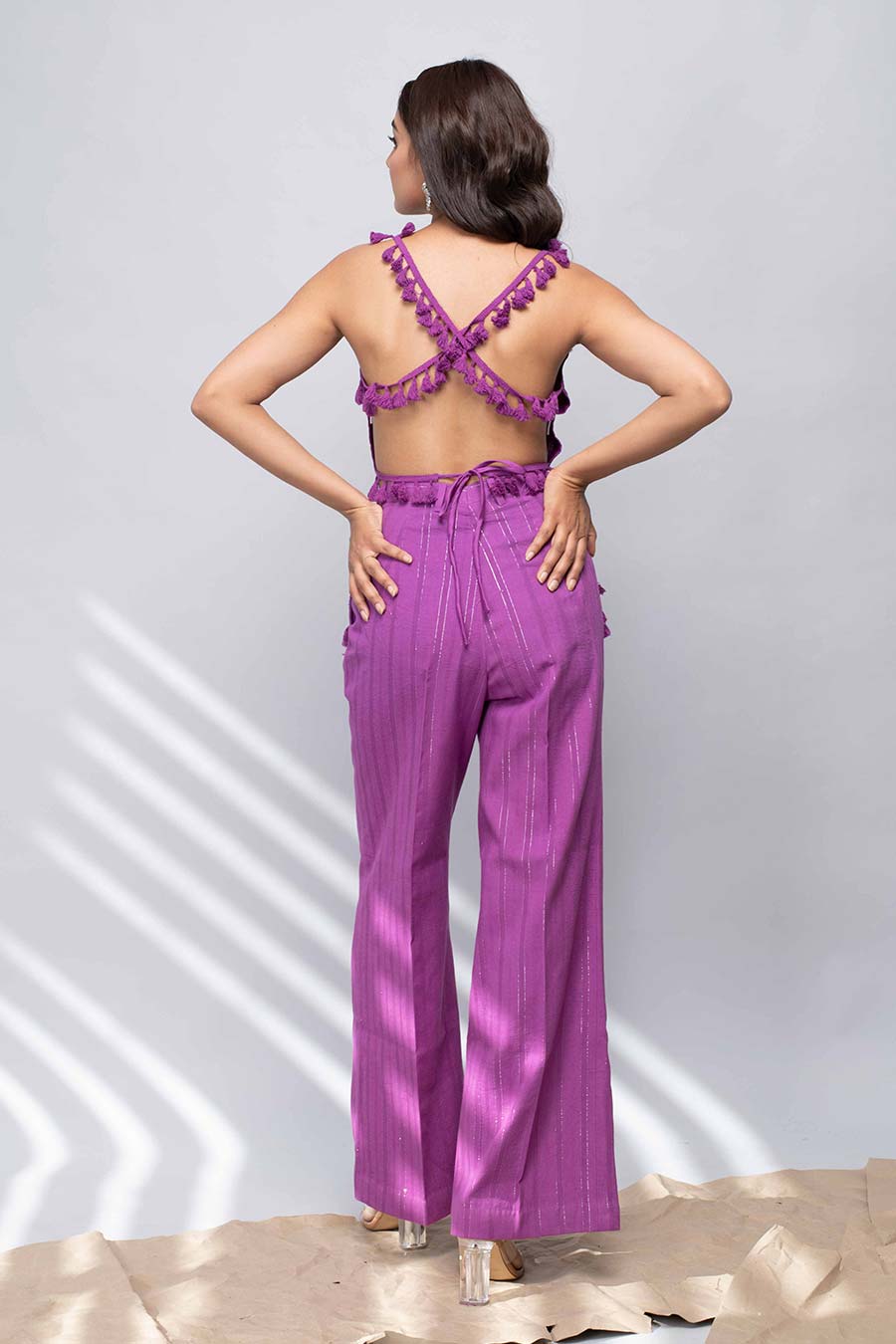 ZINNIA - Crop Top & Pant Co-Ord Set