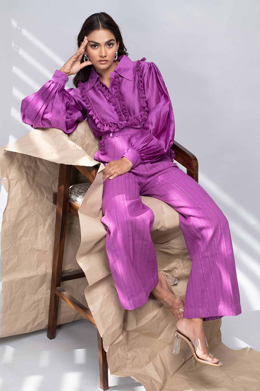 IRIS - Shirt & Pant Co-Ord Set