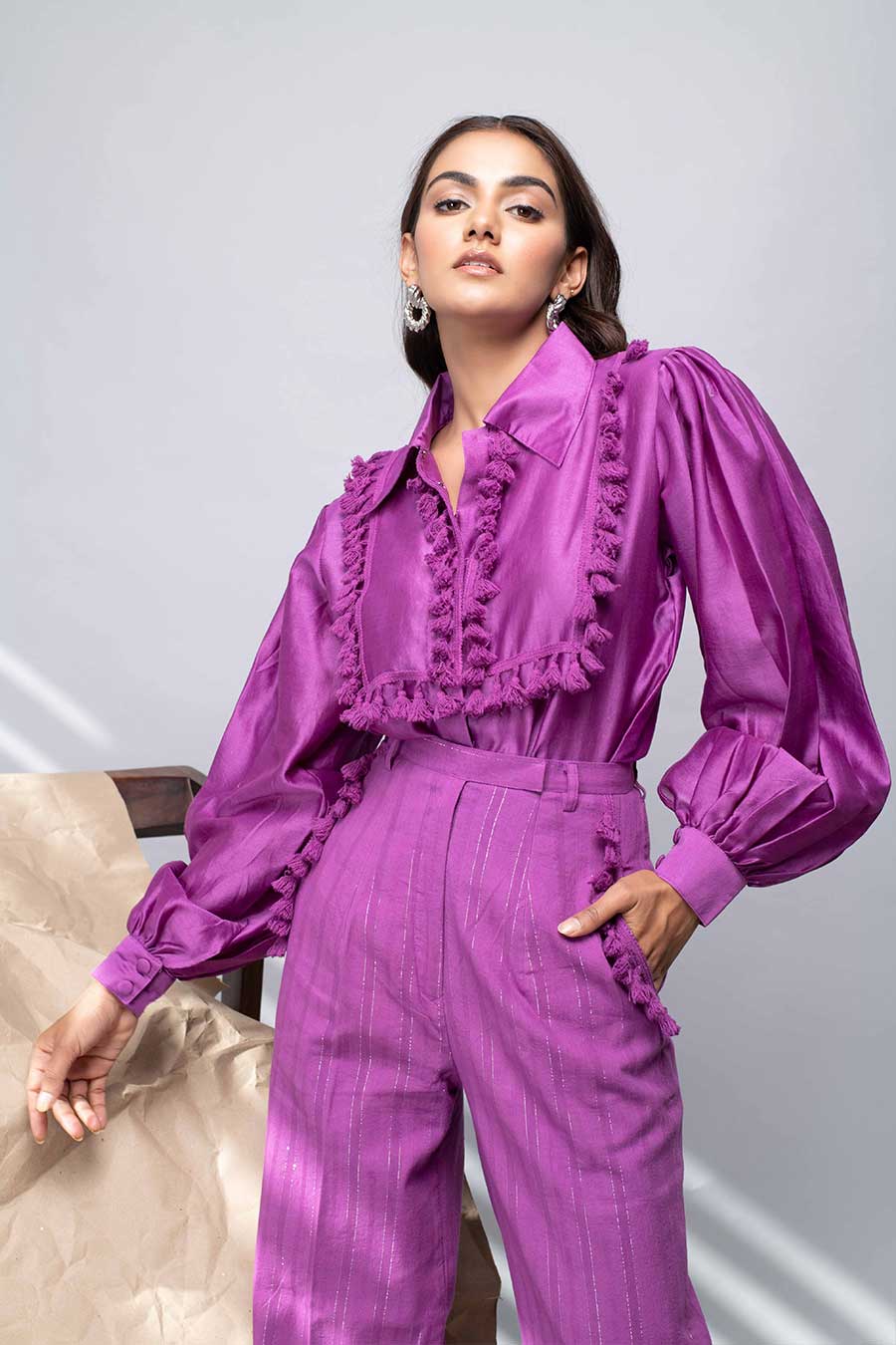 IRIS - Shirt & Pant Co-Ord Set