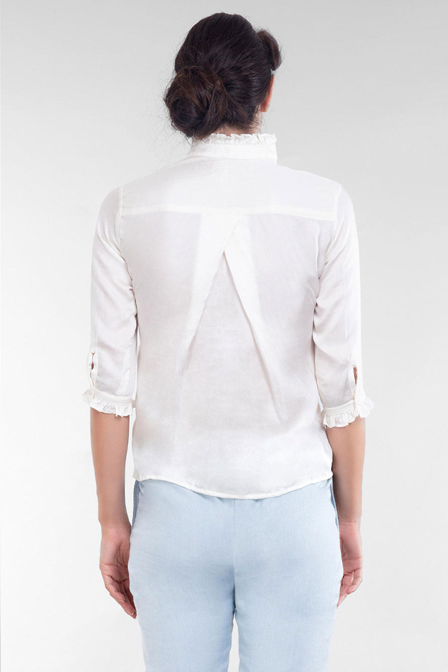 Pearl White Dragonfly Shirt