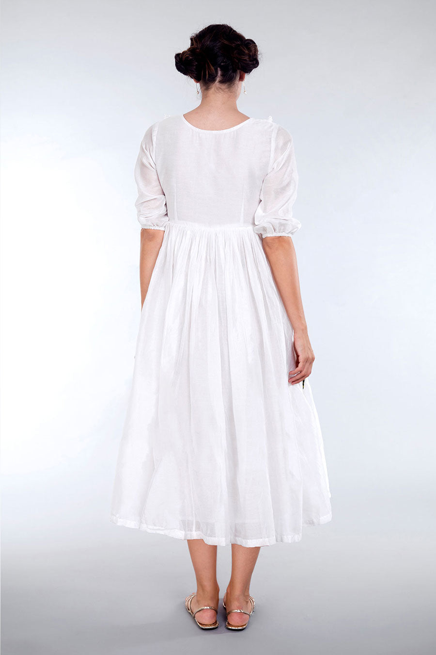 Pearl White Maiden Dress