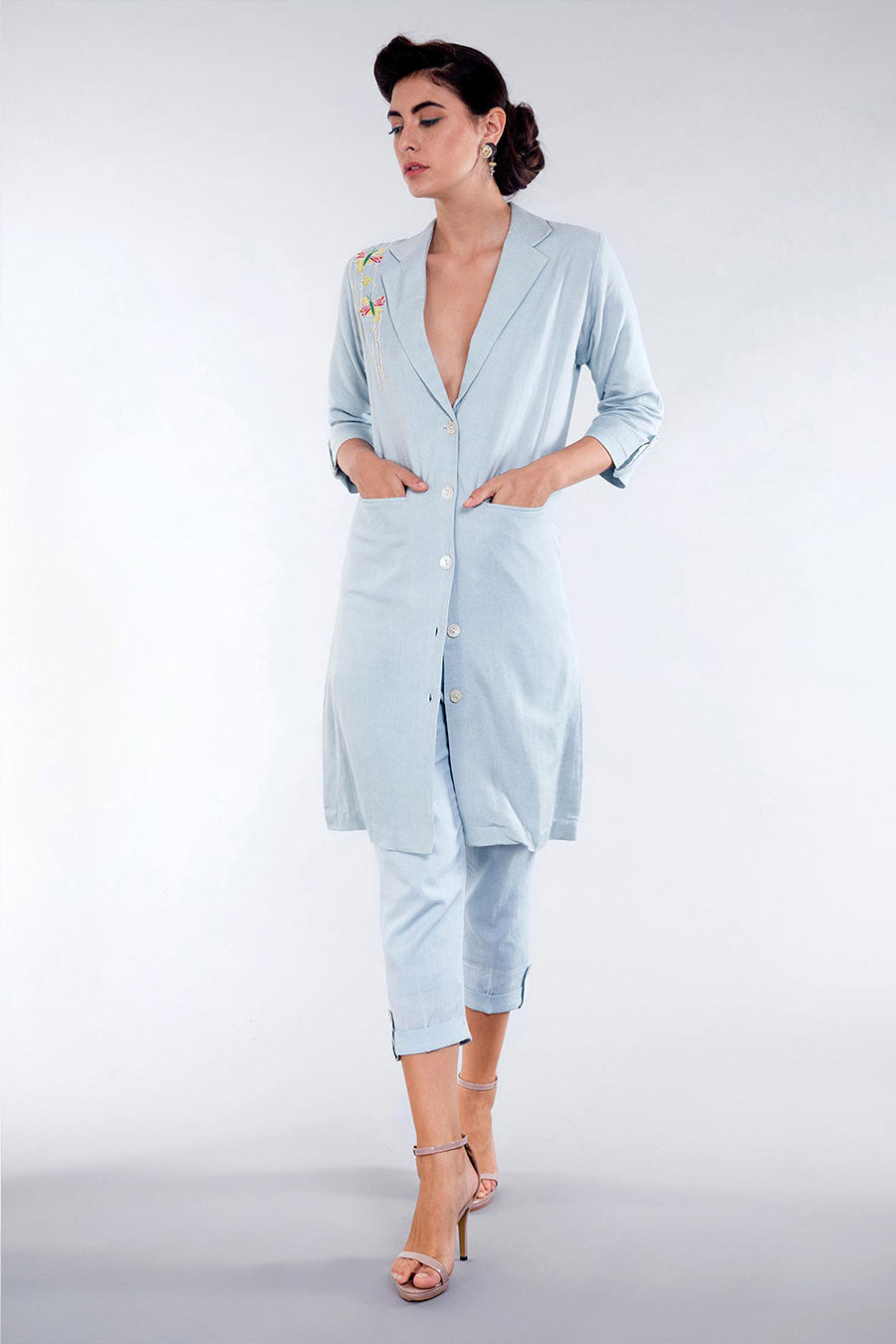 Sky Blue Co-Ord Set