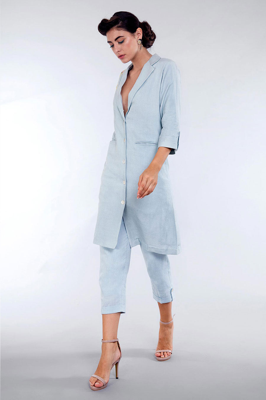 Sky Blue Co-Ord Set