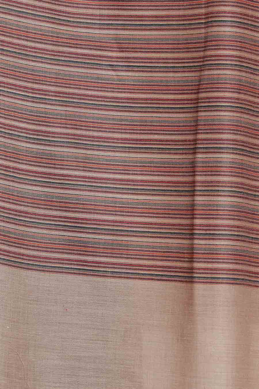 Toosh Fine Wool Striped Shawl