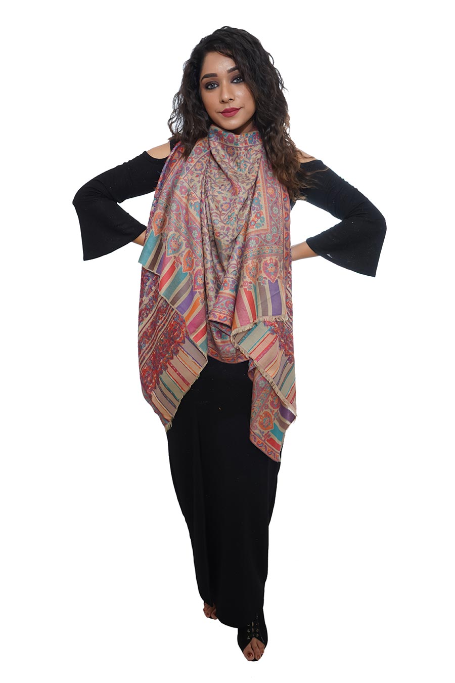 Kani Jaal Pashmina Luxury Stole