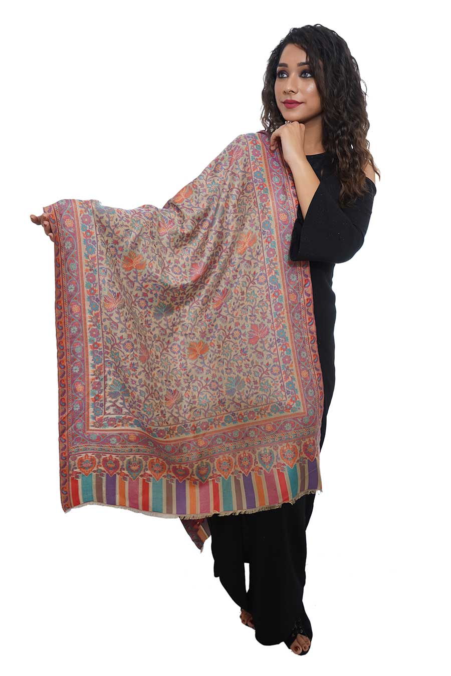 Kani Jaal Pashmina Luxury Stole