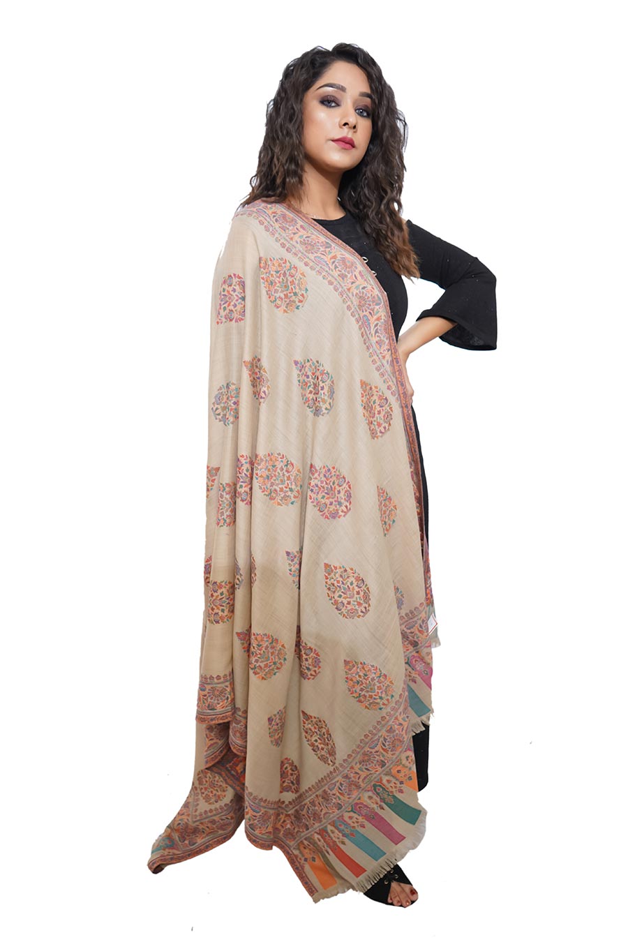 Carpet Kani Kashmiri Pashmina Shawl
