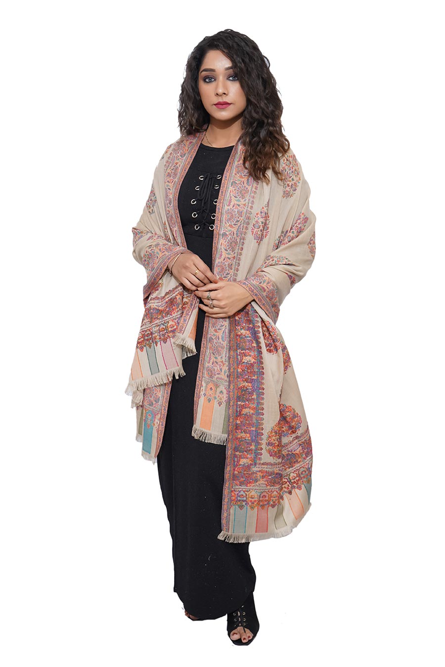 Carpet Kani Kashmiri Pashmina Shawl