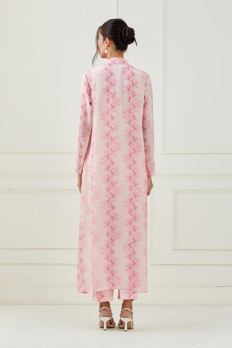 Baby Pink Printed Co-Ord Set