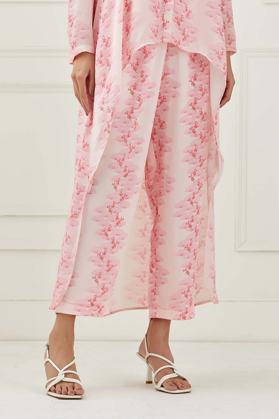 Baby Pink Printed Co-Ord Set