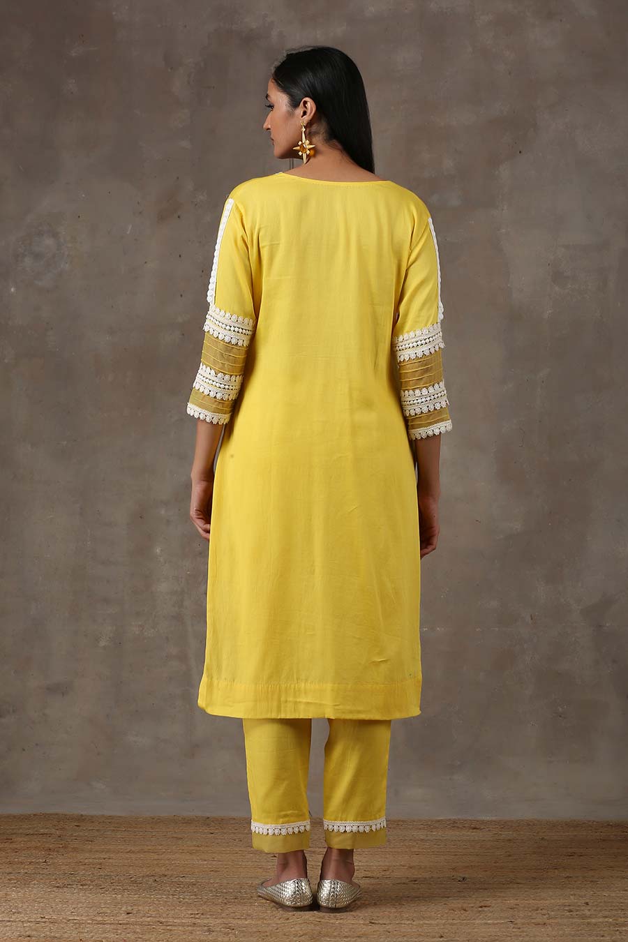 Sunshine Yellow Kurta Set (Set of 2)