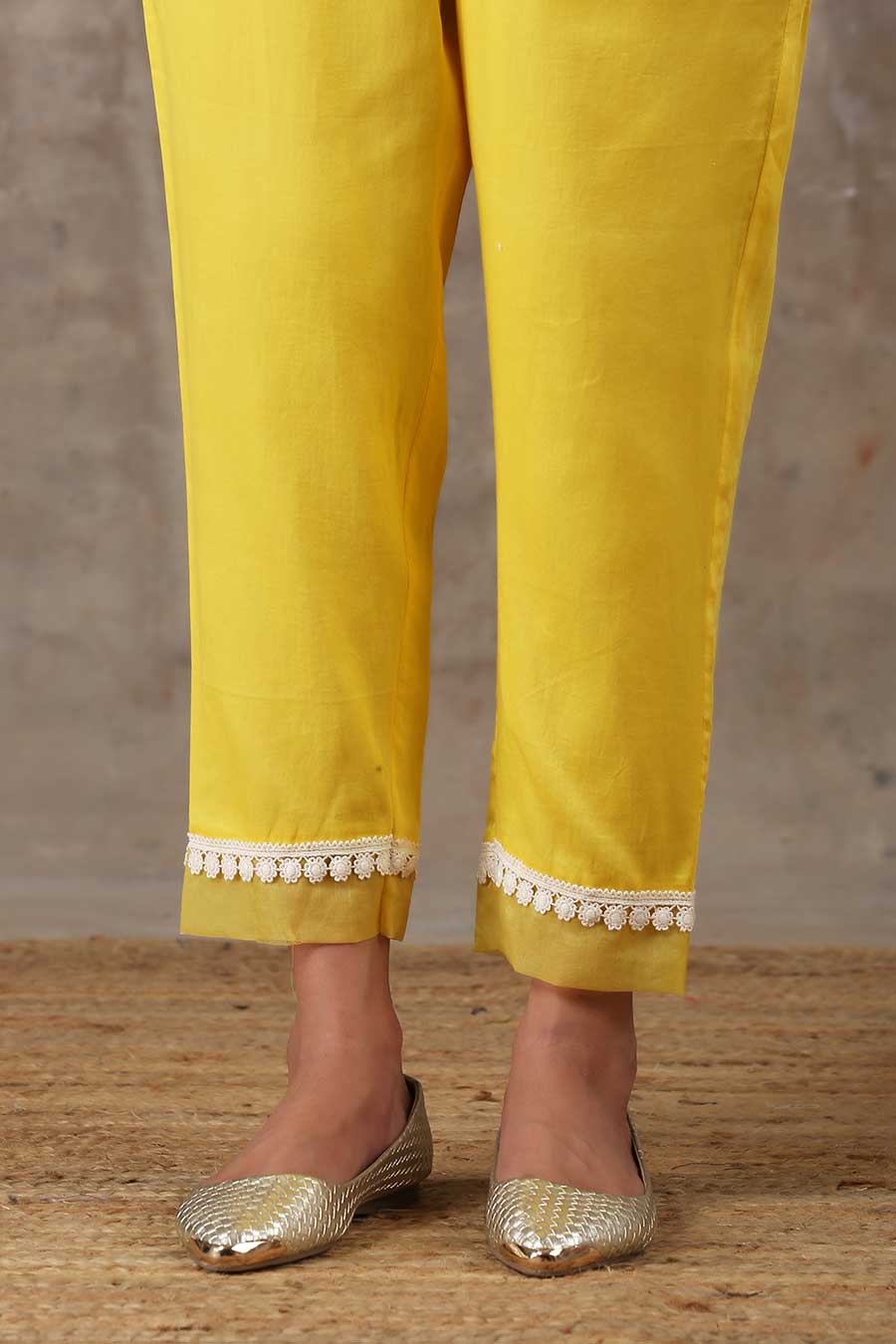 Sunshine Yellow Kurta Set (Set of 2)
