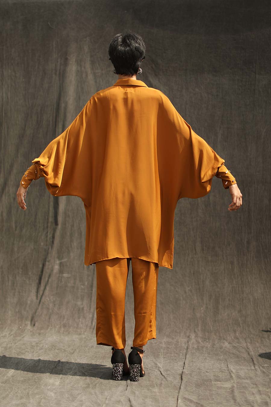 Honey Sprinkle Cuff Shirt & Pant Set