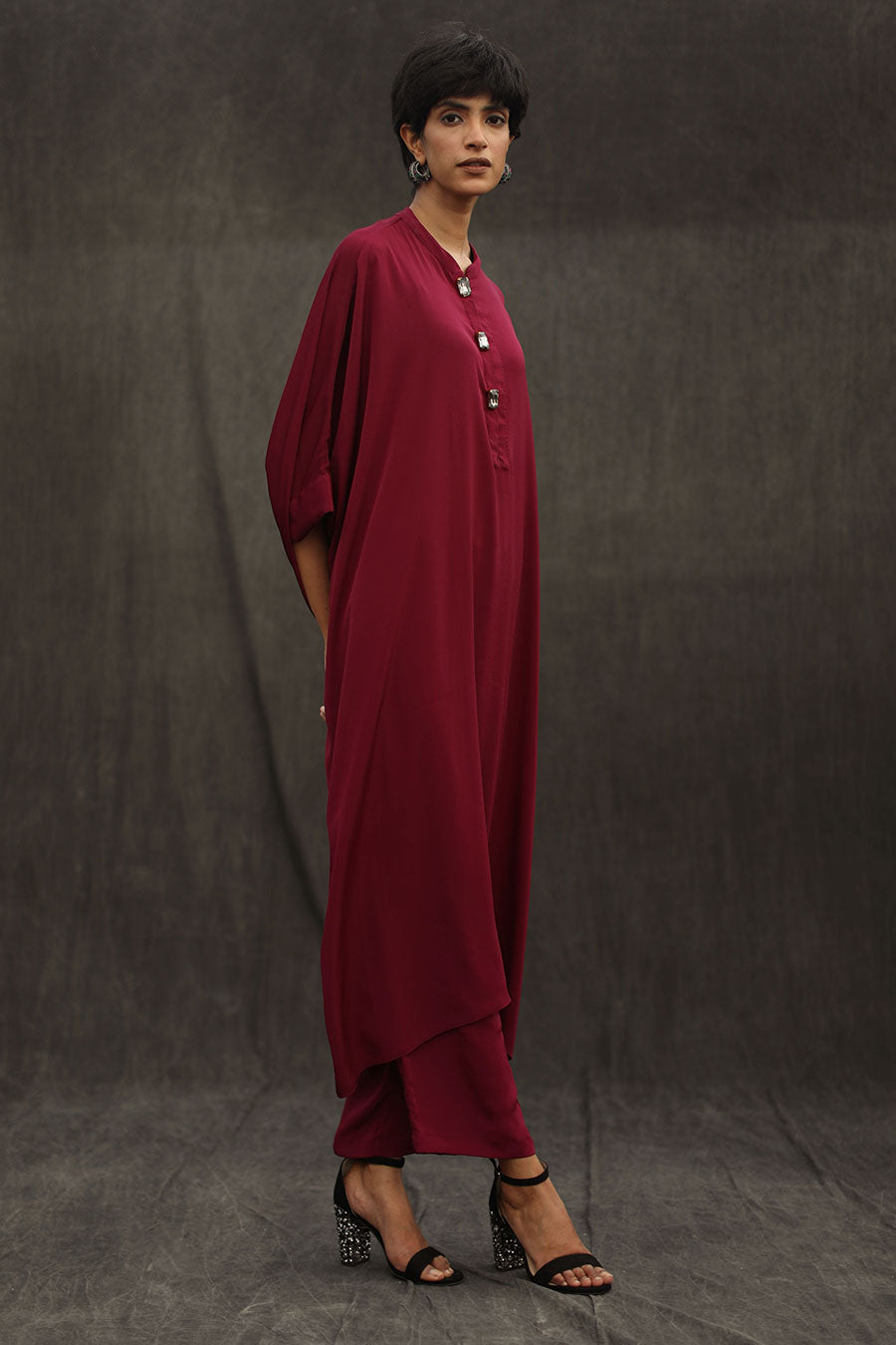 Violet Long Kaftan