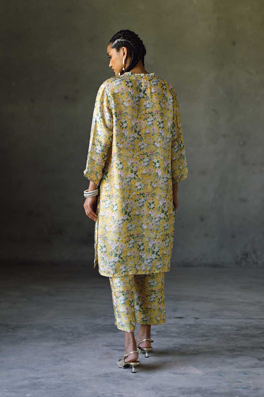Laguna Frill Kurta & Pant Co-Ord Set