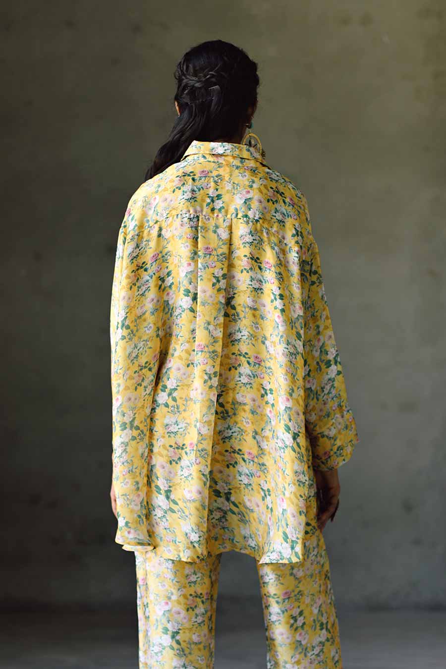 Yellow Floral Laguna MJ Shirt