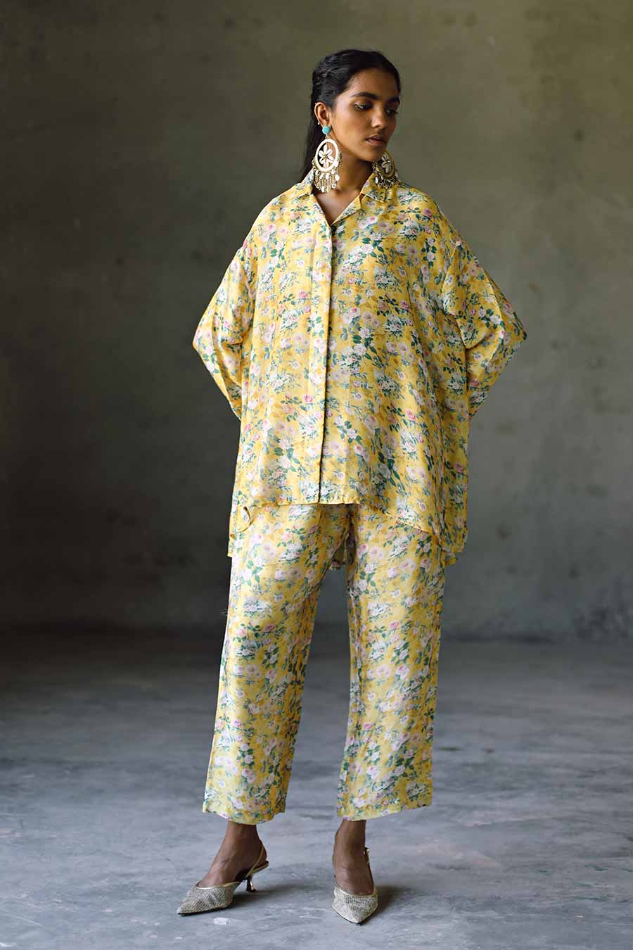 Yellow Floral Laguna MJ Shirt