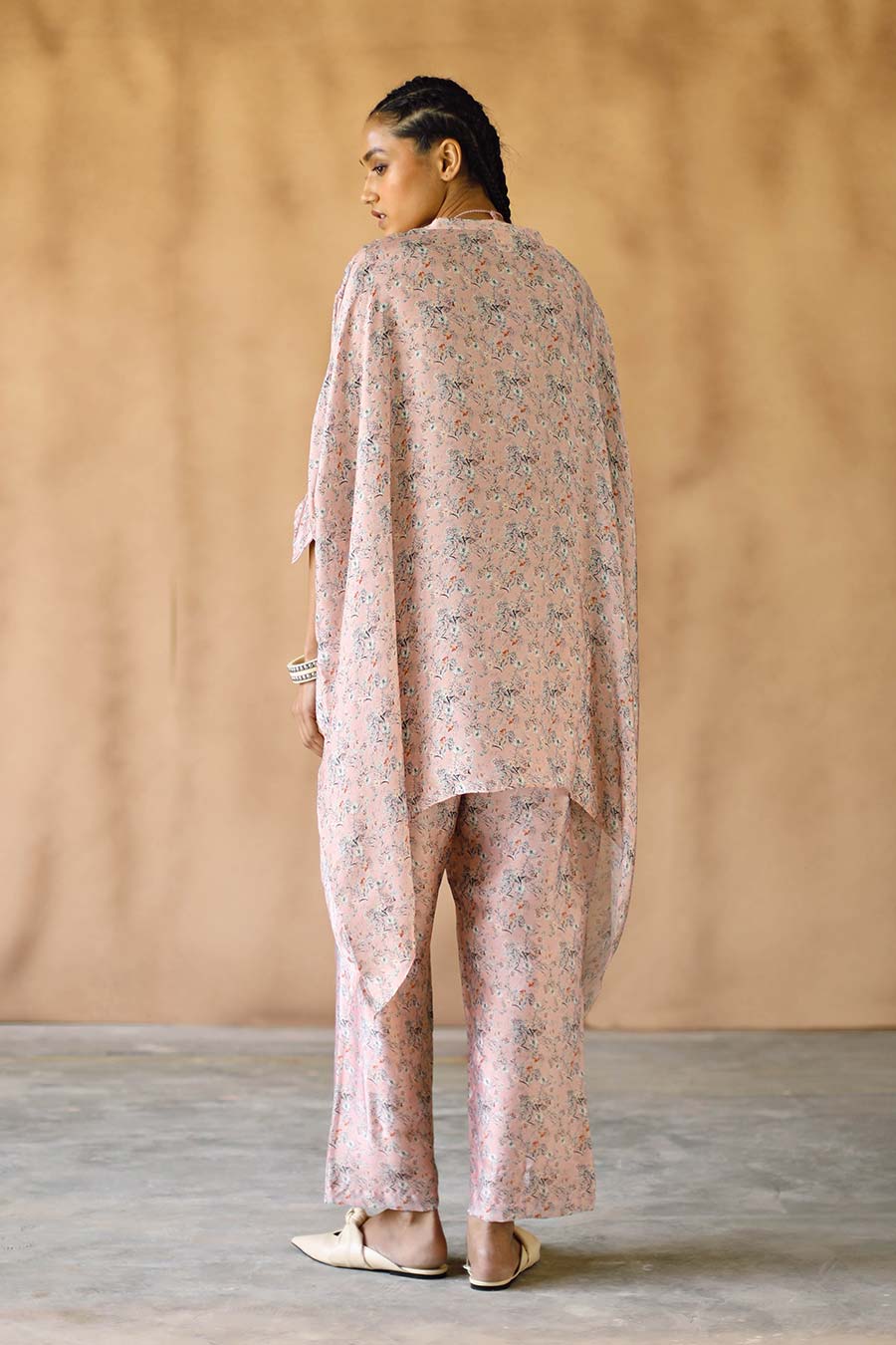 Melon Short Kaftan & Pant Co-Ord Set