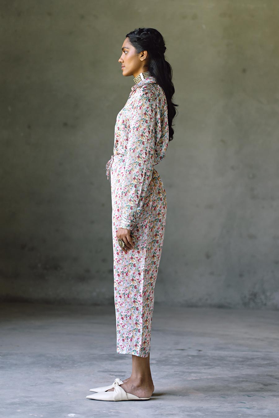 Milano Broken Wave Cuff Shirt & Pant Co-Ord Set