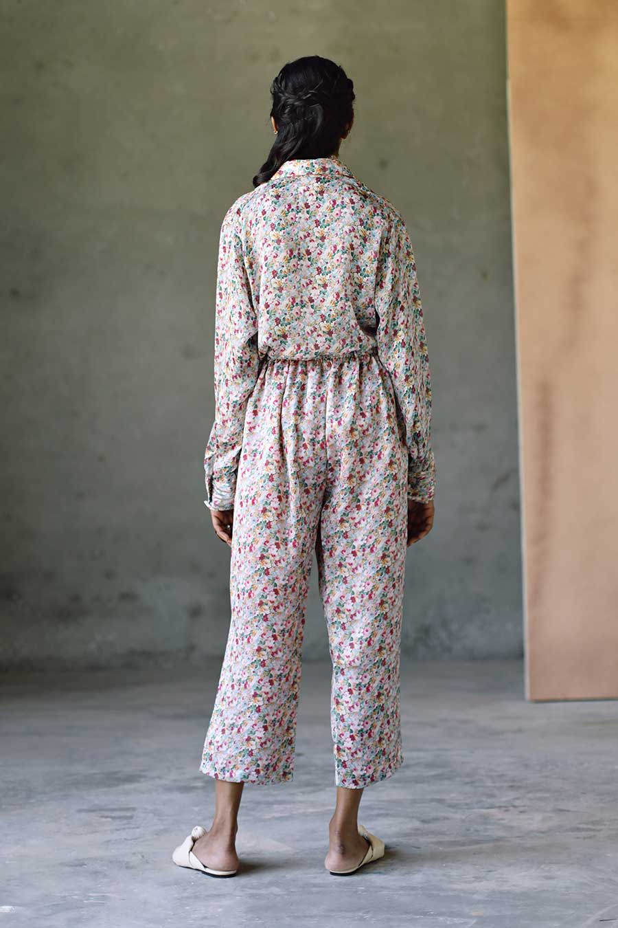 Milano Broken Wave Cuff Shirt & Pant Co-Ord Set