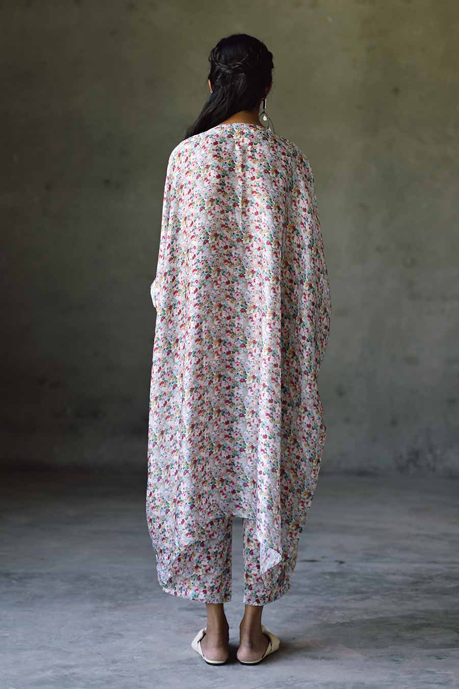 Milano Embroidered Kaftan & Pant Co-Ord Set