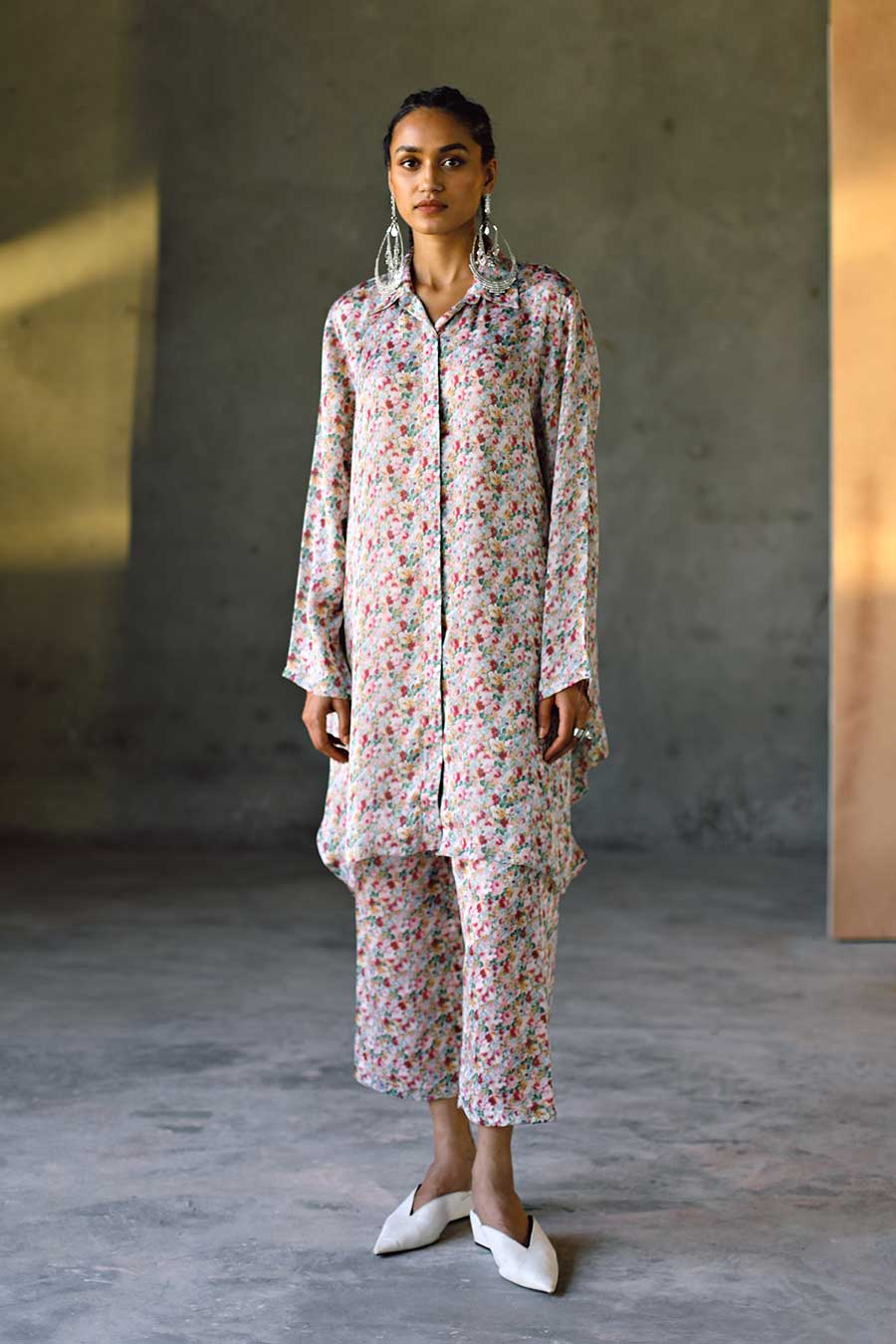 Milano Low Back Shirt & Pant Co-Ord Set