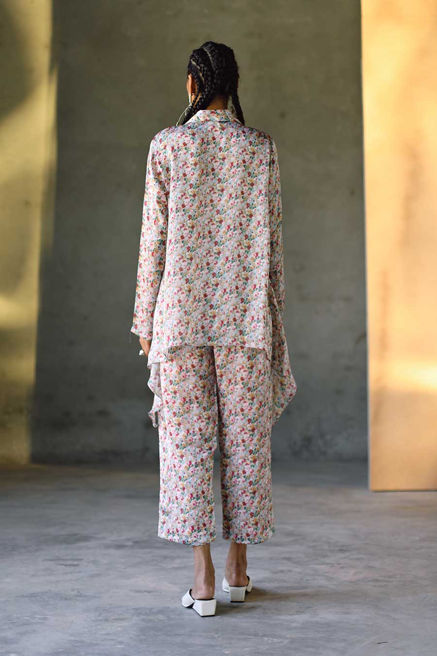 Milano Low Back Shirt & Pant Co-Ord Set