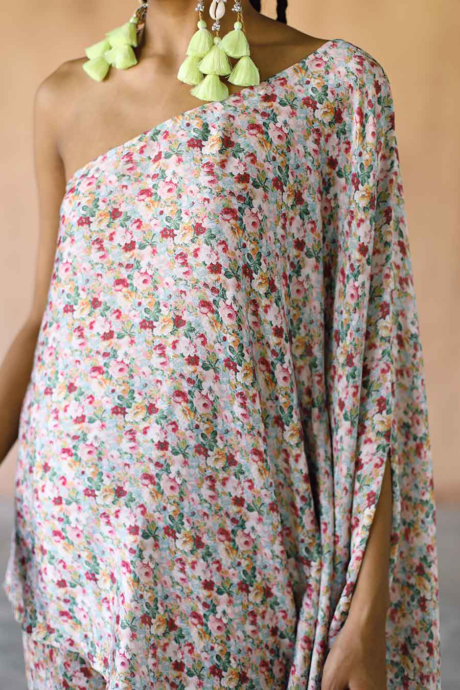Pink Floral Milano Scoop Top