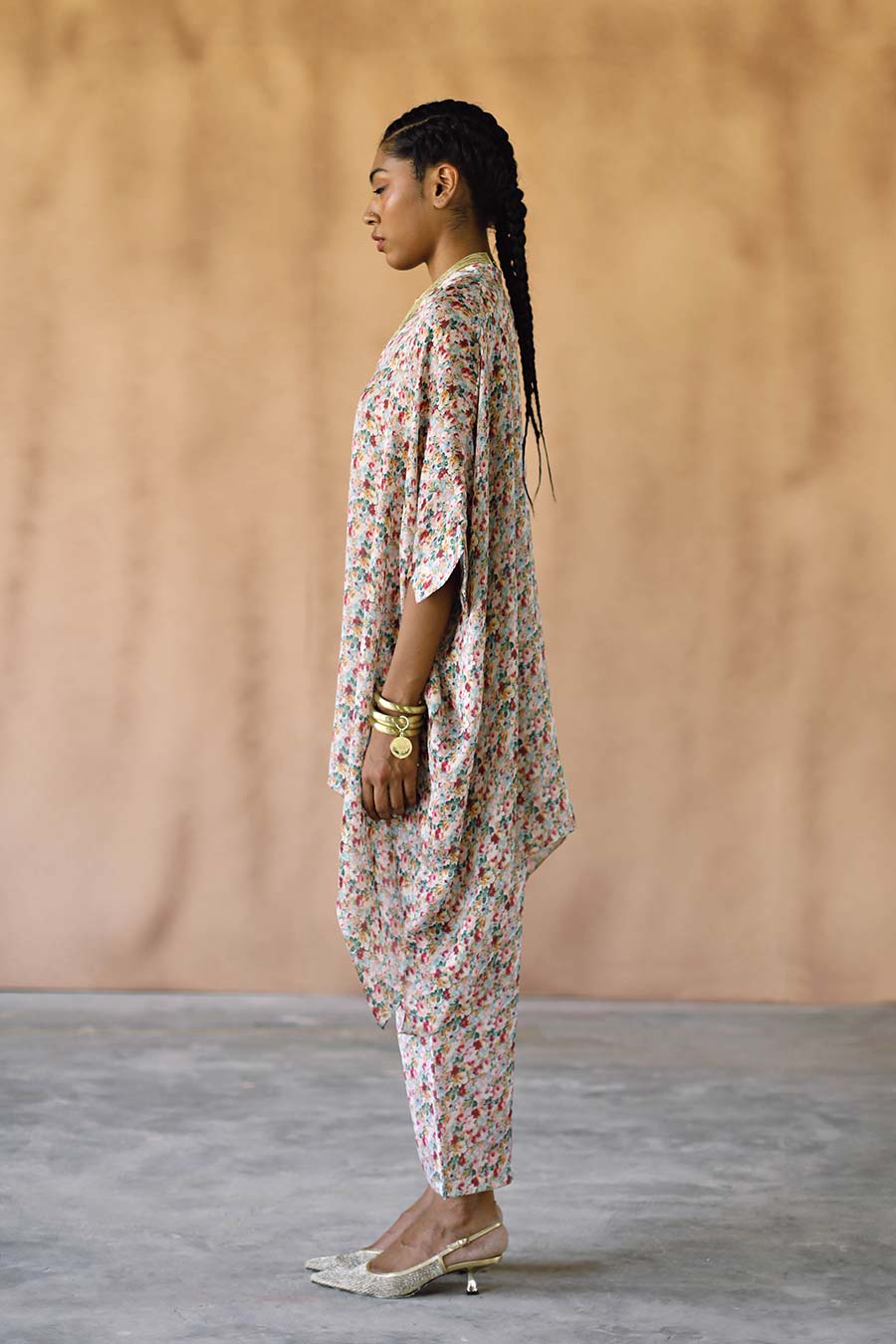 Milano Short Kaftan & Pant Co-Ord Set