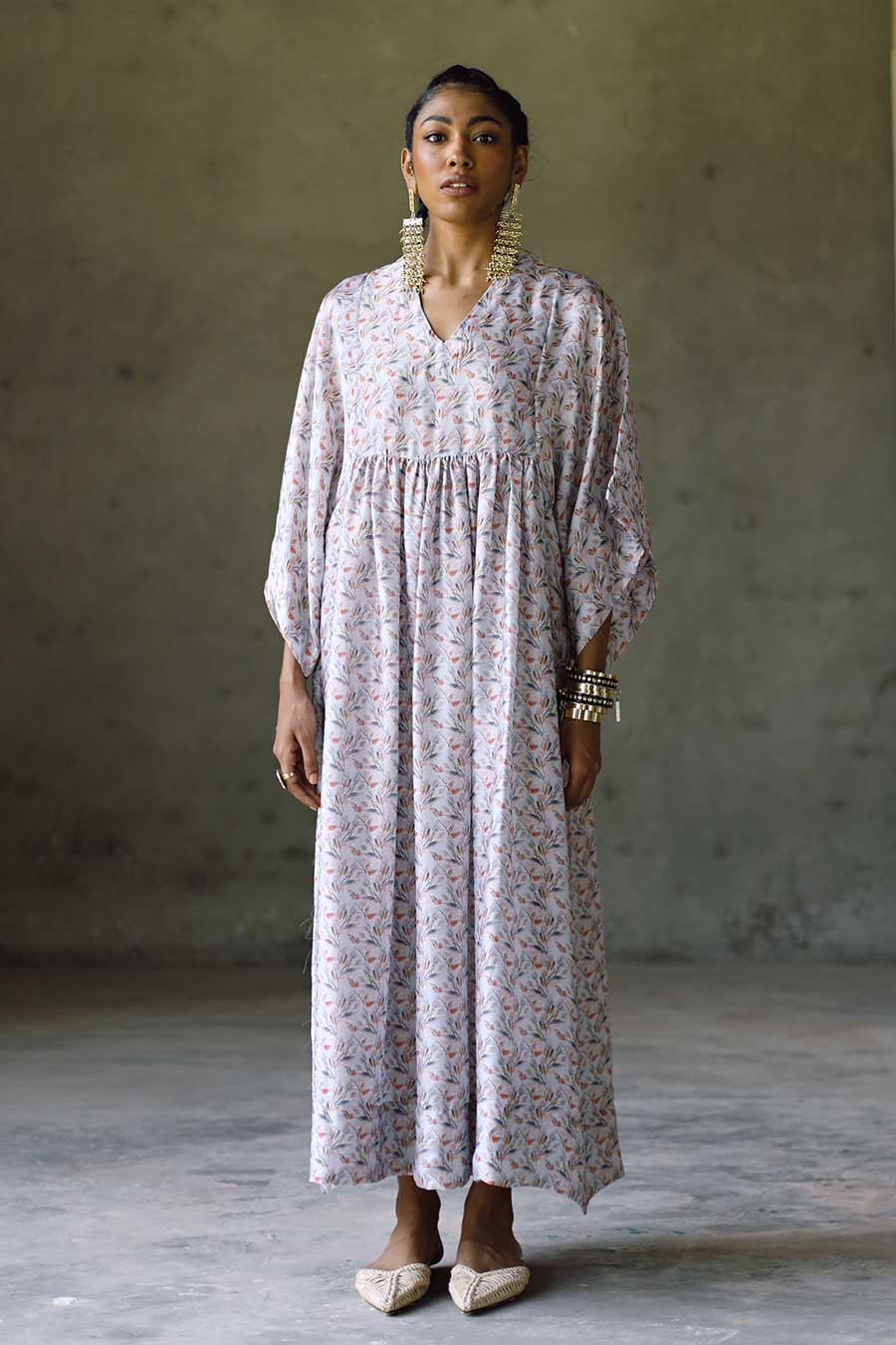 Oxford Kimono Dress