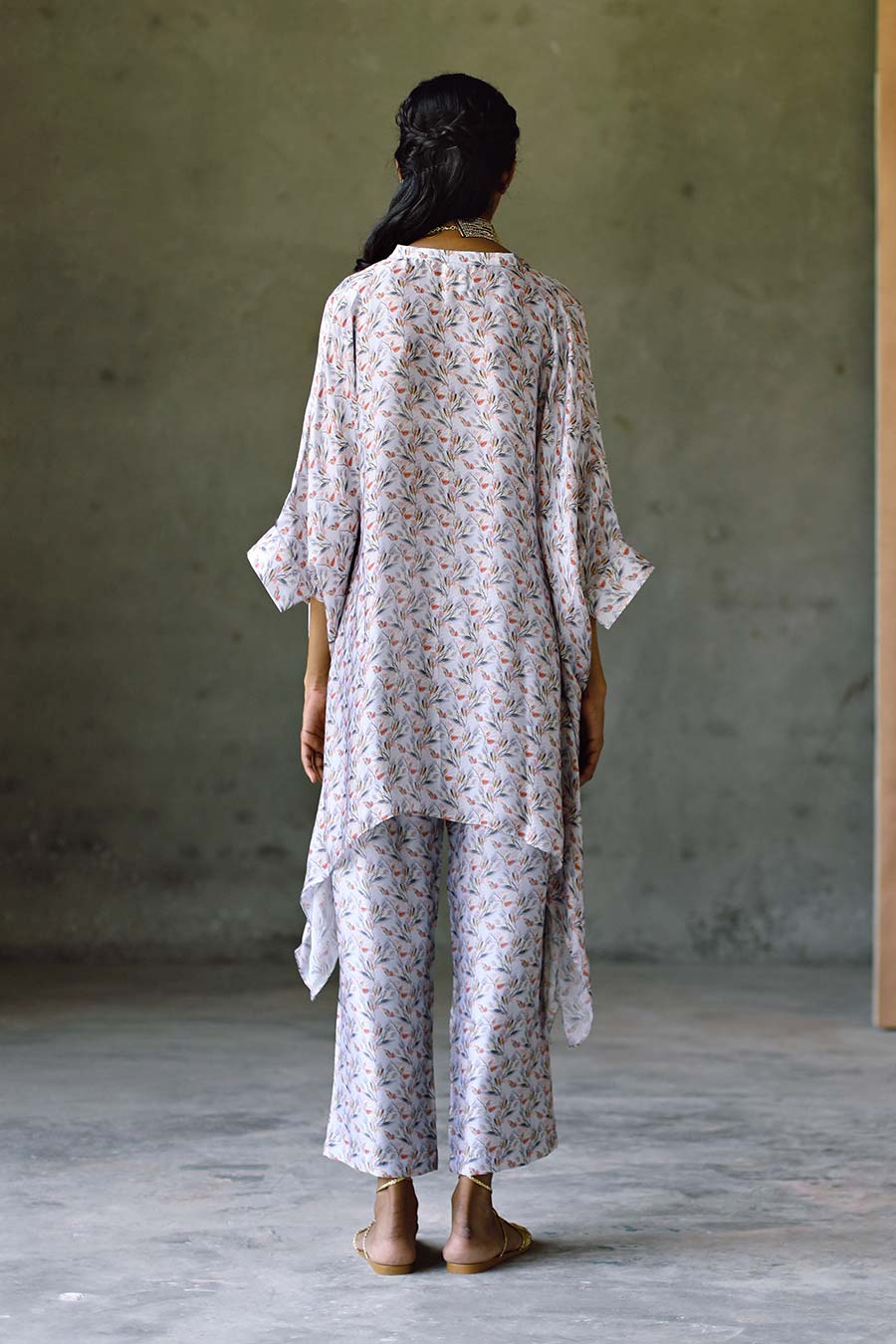 Oxford Short Kaftan & Pant Co-Ord Set