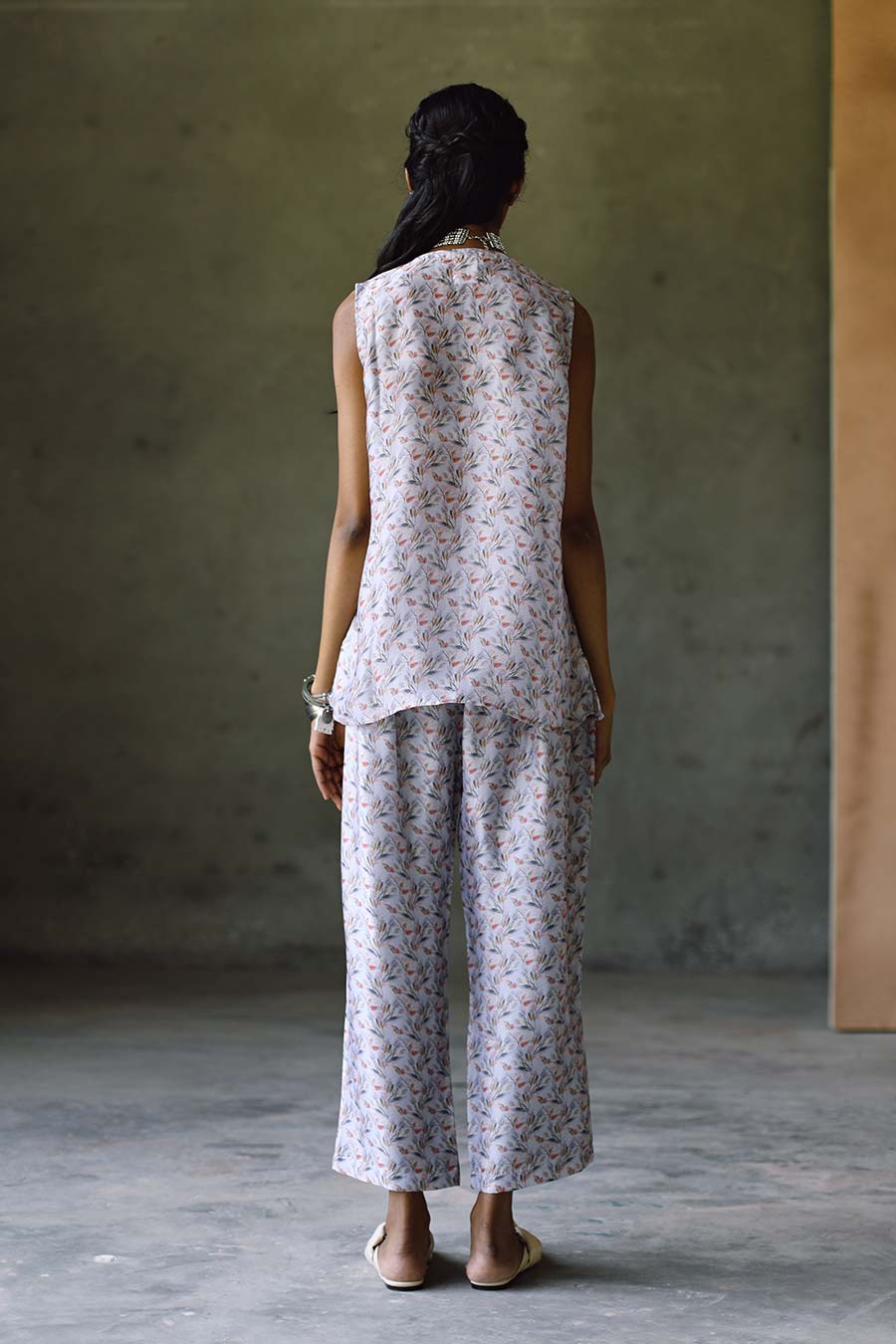 Oxford SL Bias Top & Pant Co-Ord Set