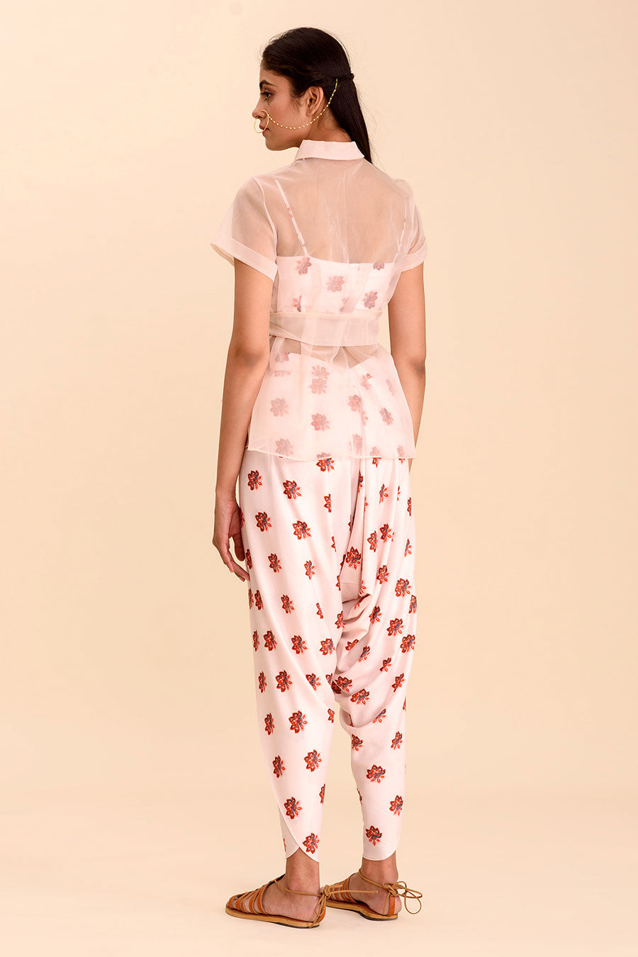 ROOP - Printed Co-Ord Set with Shirt (Set of 3)